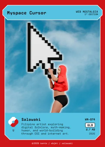 Myspace Cursor by Salawaki, WN-074 Pento card