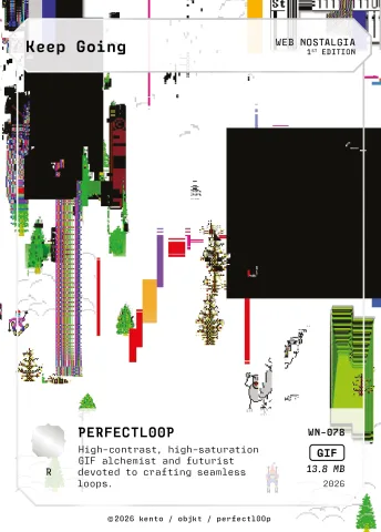 Keep Going by PERFECTL00P, WN-078 Pento card