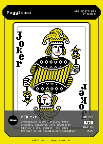 Paggliaci by MEK.txt, WN-P02 Pento card