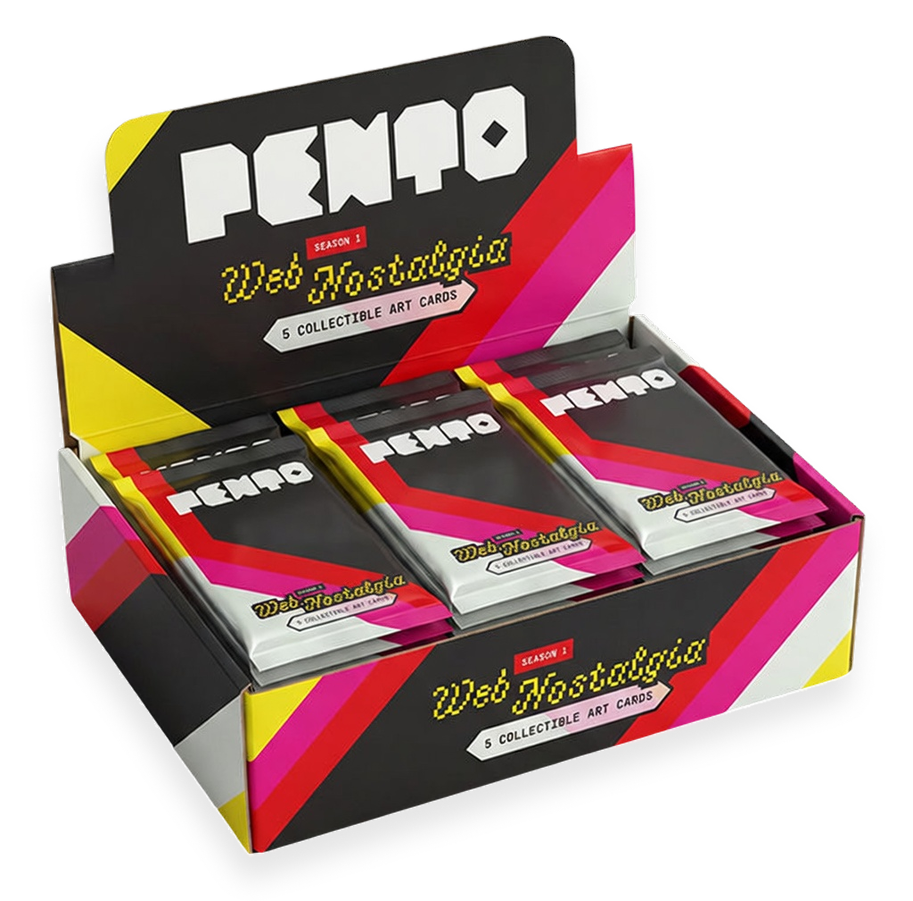 Pento Season 01 display box with 30 packs